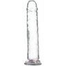 Przezroczyste dildo Crystal Addiction – 20 cm