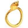 Master Series Złoty pierścień erekcyjny Cobra King