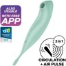 Satisfyer (GE) Masażer Twirling Pro + Connect App Miętowy   100% ORYGINAŁ  DYSKRETNA PRZESYŁKA