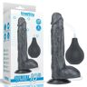 LoveToy Penis z Wytryskiem Dildo Duże 25cm Czarny   100% ORYGINAŁ  DYSKRETNA PRZESYŁKA