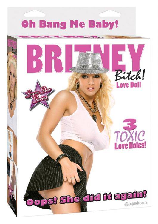 Pipedream Dmuchana Lalka Britney Bitch 3 Otwory   100% ORYGINAŁ  DYSKRETNA PRZESYŁKA