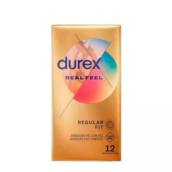 Durex Real Feel Preservativo x12