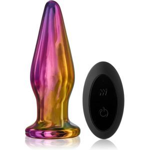 Dream Toys Glamour Glass Remote Tapered Plug butt plug vibrating 12 cm