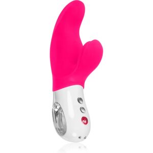 Fun Factory Miss Bi vibrator with clitoral stimulator Pink/White 17 cm