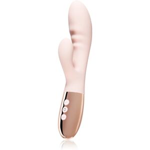 le Wand Blend Rabbit vibrator with clitoral stimulator rose gold 20,3 cm