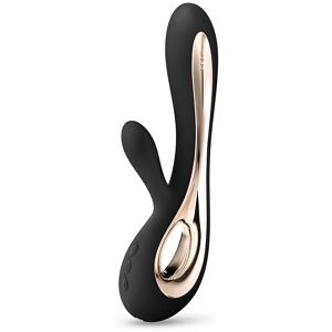 Lelo Soraya 2 vibrator with clitoral stimulator Black 22 cm