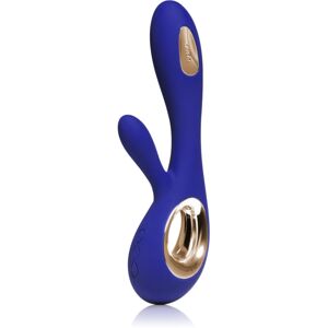 Lelo Soraya Wave vibrator with clitoral stimulator Midnight Blue 21,5 cm