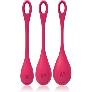 Satisfyer YONI POWER 1 TRAINING vaginal weights Red 3 pc