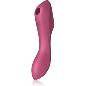 Satisfyer Curvy TRINITY vibrator Red 17,7 cm