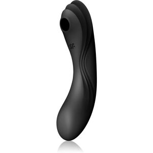 Satisfyer Curvy TRINITY 4 vibrator with clitoral stimulator black 17 cm