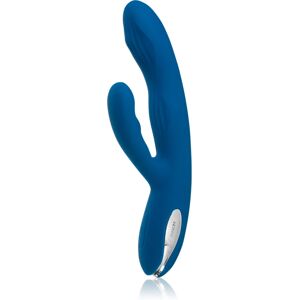 Svakom Aylin Powerful Pulsating Dual-Headed vibrator with clitoral stimulator Blue 21,5 cm