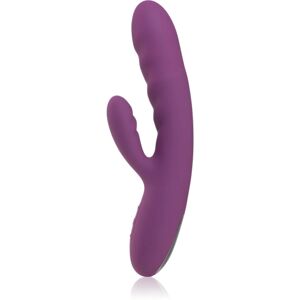Svakom Avery Powerful Thrusting vibrator with clitoral stimulator Lilac 19,5 cm