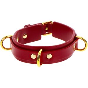 Taboom Bondage in Luxury collar red 42,3 cm