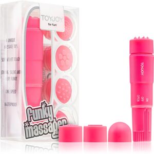 Toyjoy Funky Massager stimulator and vibrator pink 9,5 cm