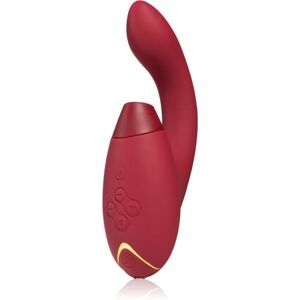 Womanizer Duo vibrator with clitoral stimulator Bordeaux 20,5 cm