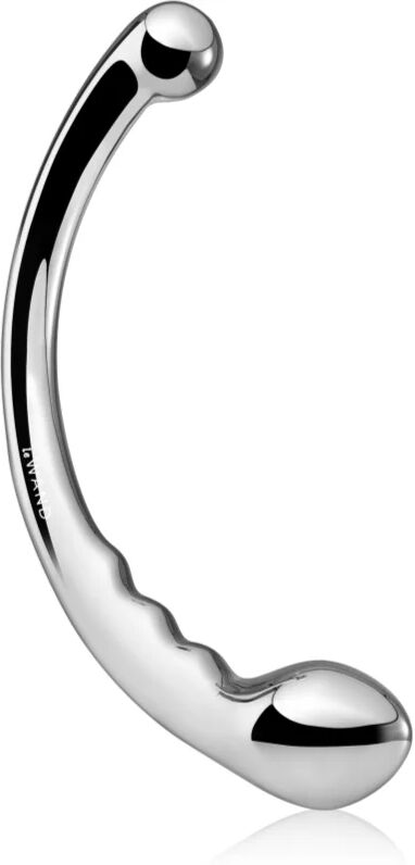 le Wand Hoop double-ended dildo silver 20 cm