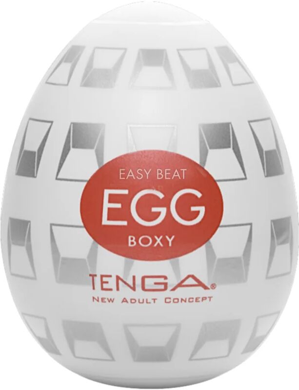 Tenga Egg Boxy disposable masturbator 6,5 cm