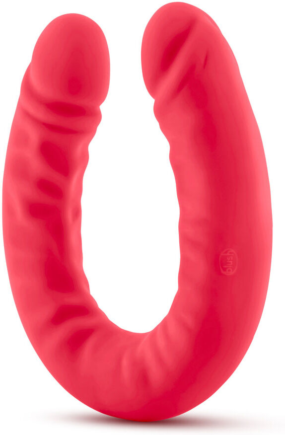 Blush Novelties Ruse - Silicone Double Headed Dildo - 18 Inch -  Cerise