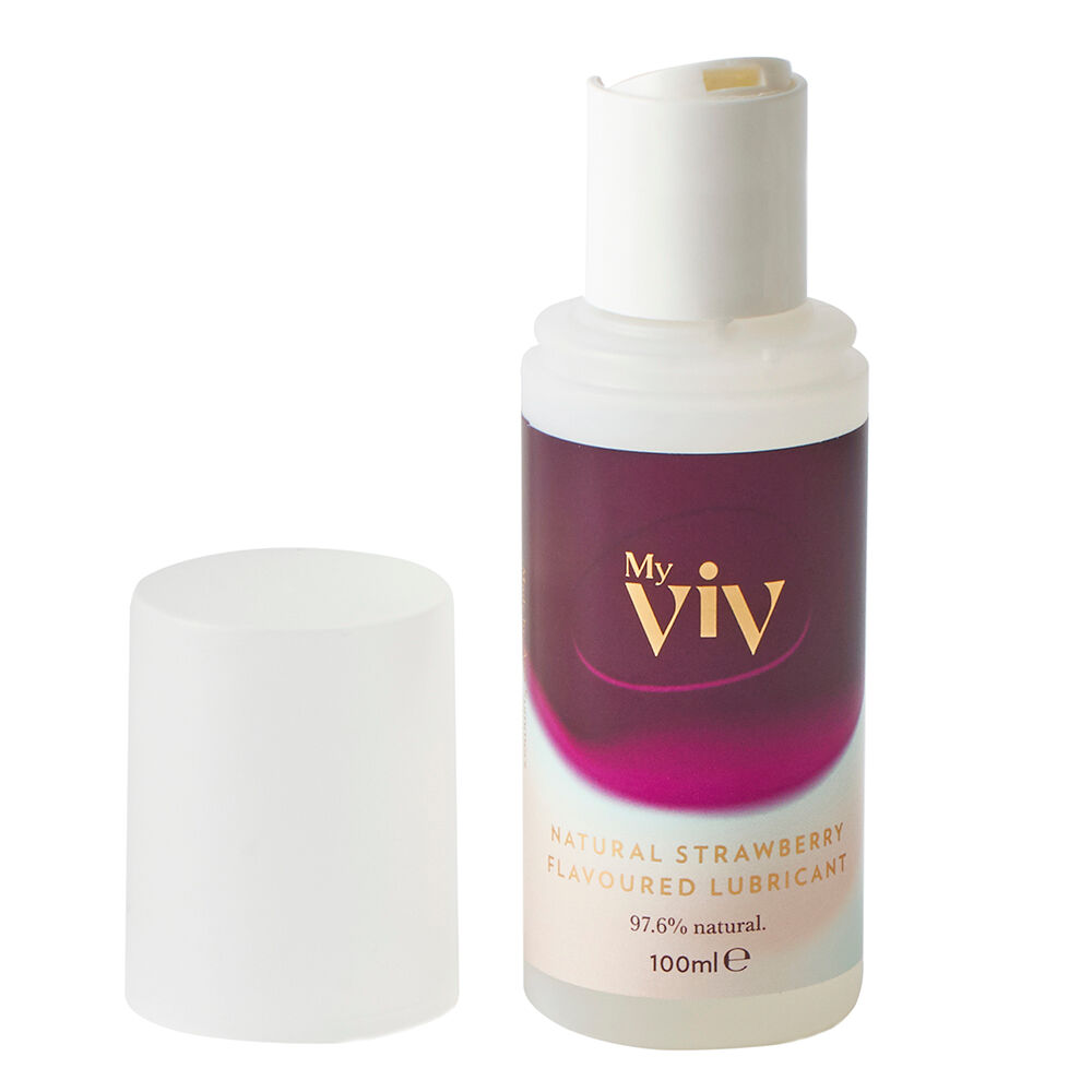 My VIV Natural Strawberry Flavoured Lubricant 100ml
