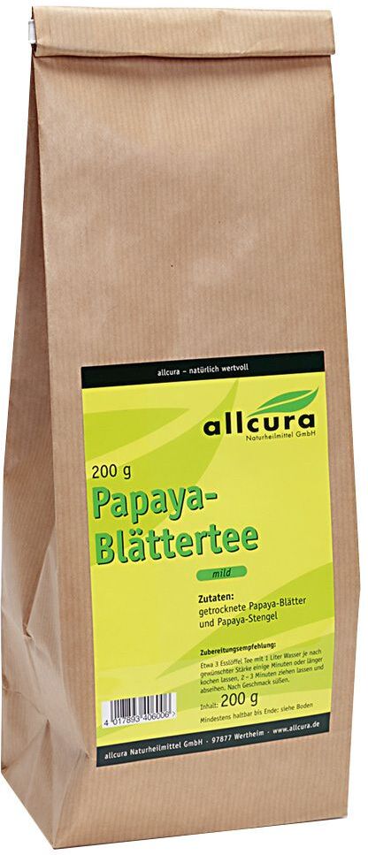 allcura Papaya Blätter Tee 200 g Tee