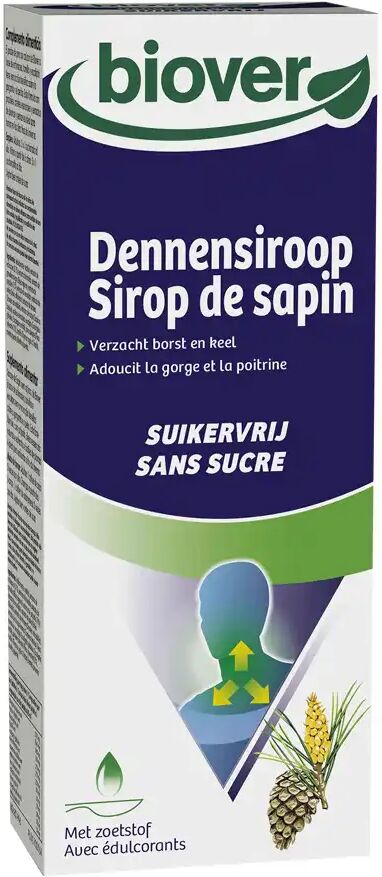 Biover Sirop de Sapin Bio Sans Sucre, 150ml