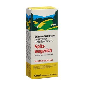 Schoenenberger Spitzwegerich Heilpflanzensaft (200 ml)
