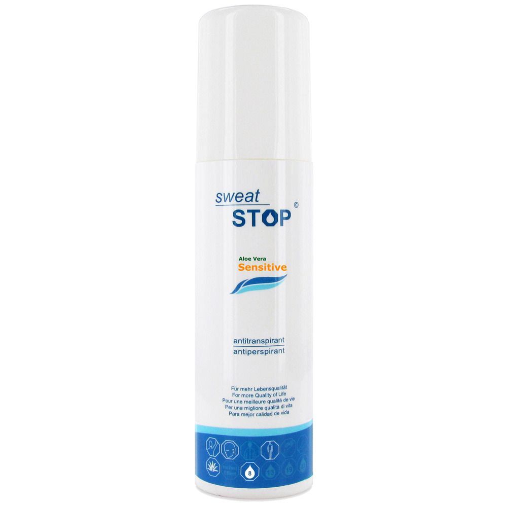 sweat STOP SweatStop® Aloe Vera Sensitive Körperspray antitranspirant