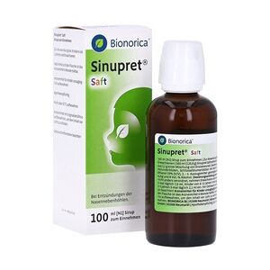 Bionorica Sinupret Saft Sirup 100 Milliliter