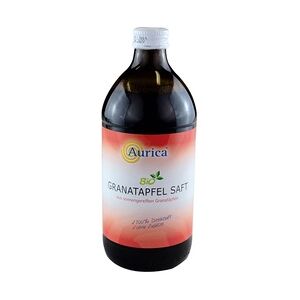 Aurica GRANATAPFEL 100% Direktsaft Bio 500 Milliliter