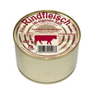 Jola Rindfleisch Ohne Schwarte Im Eigenen Saft (400 g)