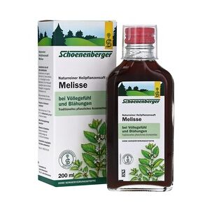 SALUS Melisse naturreiner Heilpflanzensaft Schoenenberger Saft 200 Milliliter
