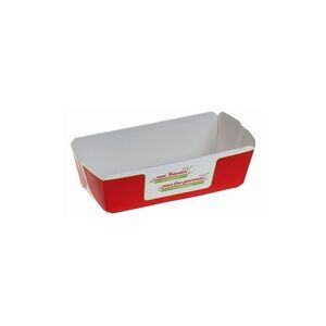 WISEFOOD 200 Stück - Karton-Backschale vom Feinsten - 1000g - 215x70x55mm