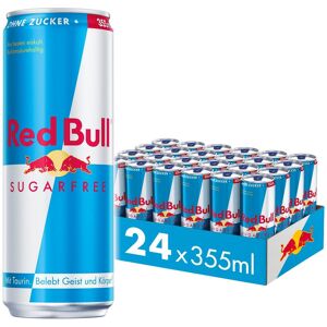 Red Bull Energy Drink Sugarfree 0,355 Liter Dose, 24er Pack