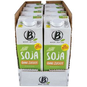 Berief Bio Soja Drink ohne Zucker 1 Liter, 8er Pack