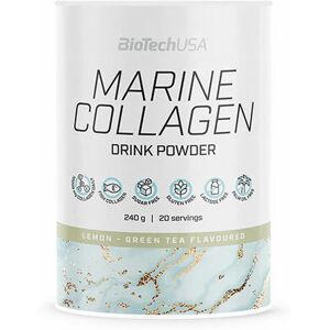 Isotonisches Getränk - grüner Tee - Zitrone Biotech USA Marine Collagen Blanc TU