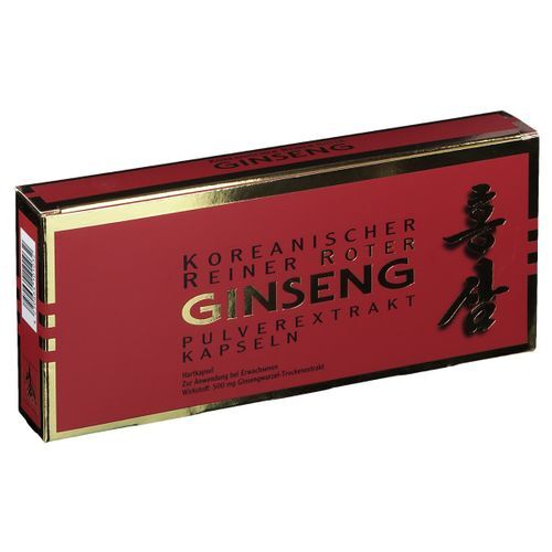 KGV Roter Ginseng Extrakt Kapseln 90 St Kapseln