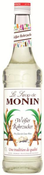 Monin weißer Rohrzucker Sirup