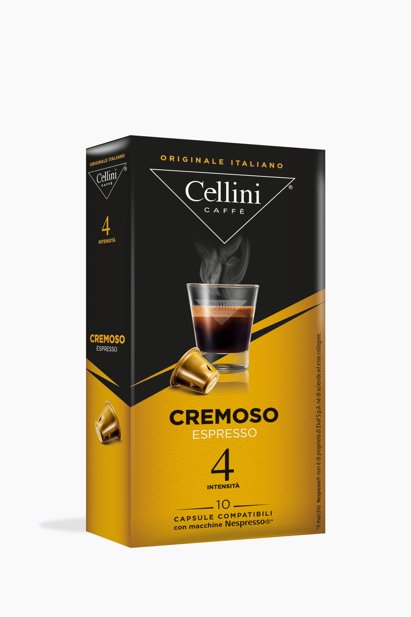 Cellini Espresso Cremoso 10 Kapseln Nespresso® kompatibel