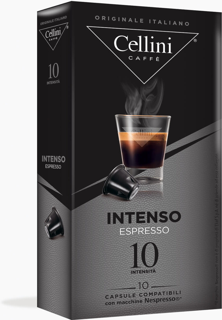 Cellini Espresso Intenso 10 Kapseln Nespresso® kompatibel