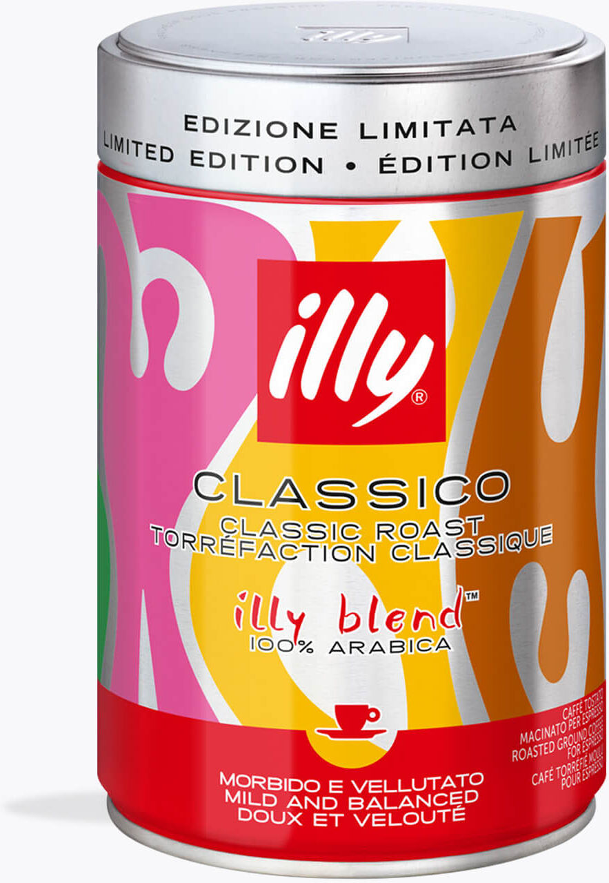 Illy artcollection Olimpia Zagnoli Espresso Classico 250g Dose gemahlen