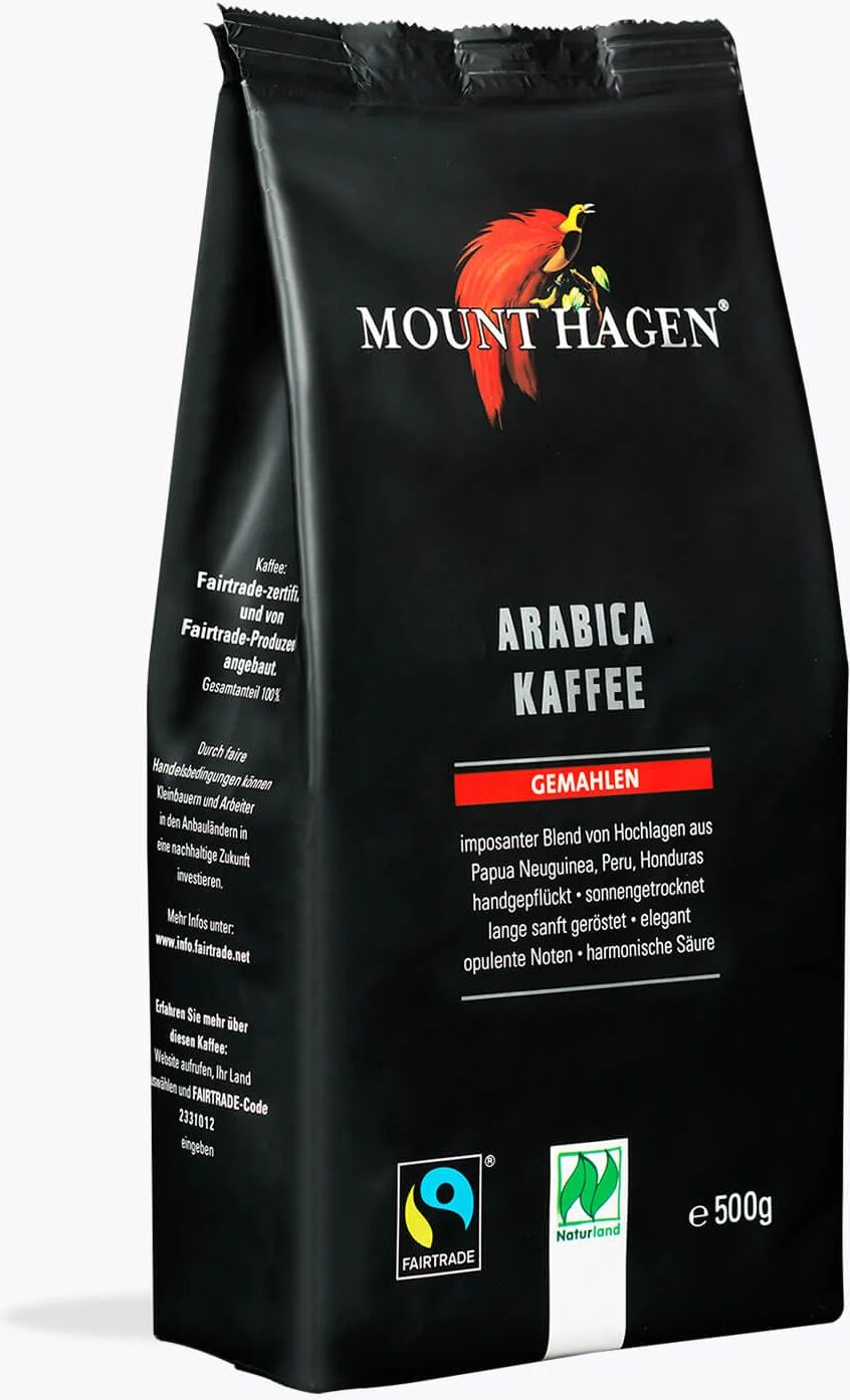 Hagen Mount Hagen Arabica Kaffee gemahlen 500g