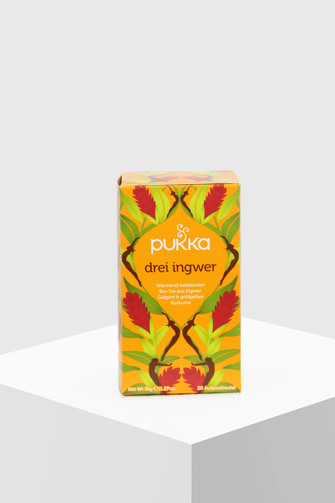 Pukka Tee Drei Ingwer Bio 20 Teebeutel