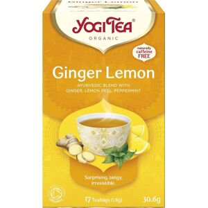 Yogi Tea Ginger Lemon Te, 17 Breve