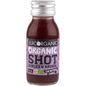 Juicorganic Ginger & Aronia Shot Øko., 6 Cl