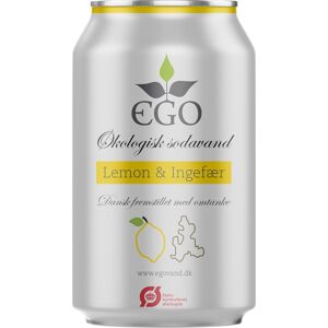 Ego Økologisk Sodavand Lemon/ingefær 33 Cl