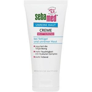 sebamed Ansigt Ansigtspleje Uren hud matterende creme