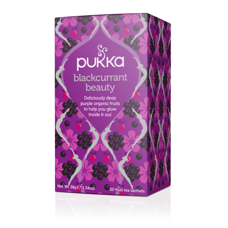 Blackcurrant Beauty Tea &Oslash;ko 20 breve The