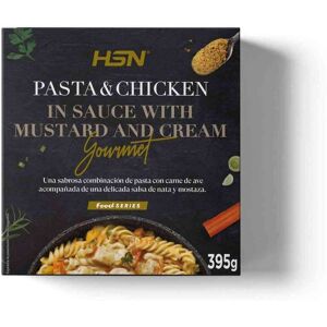 HSN Plato preparado estilo gourmet pasta con pollo en salsa de mostaza y nata - 395g