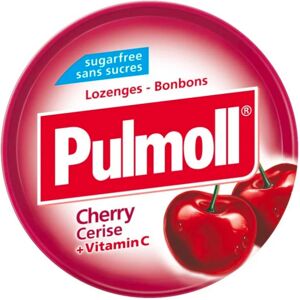 Pulmoll Pastillas de Cereza Sin Azúcar + Vitamina C 45g