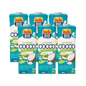 Isola Bio Pack Bebida De Coco Supreme Bio 6 Uds 1 L